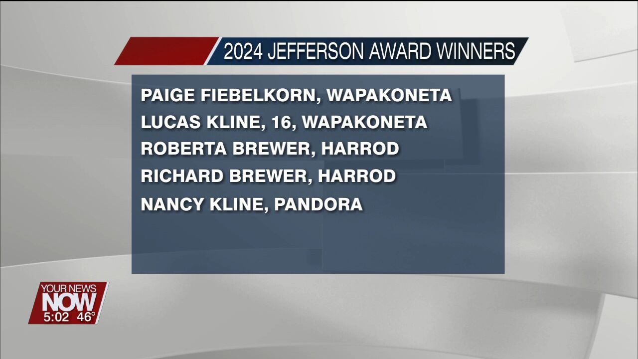 Winners announced for the 2024 Jefferson Awards